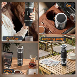 YomiNobo 3 - in - 1 Portable Espresso Machine | 20 Bar & Milk Frother - YomiNobo