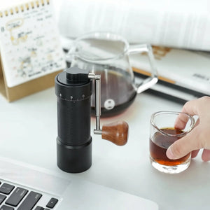 YomiNobo Manual Coffee Grinder - 25g Capacity Professional Hand Mill - YomiNobo