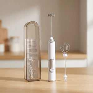 Yominobo Rechargeable Handheld Milk Frother for Cafe - Quality Foam - YomiNobo