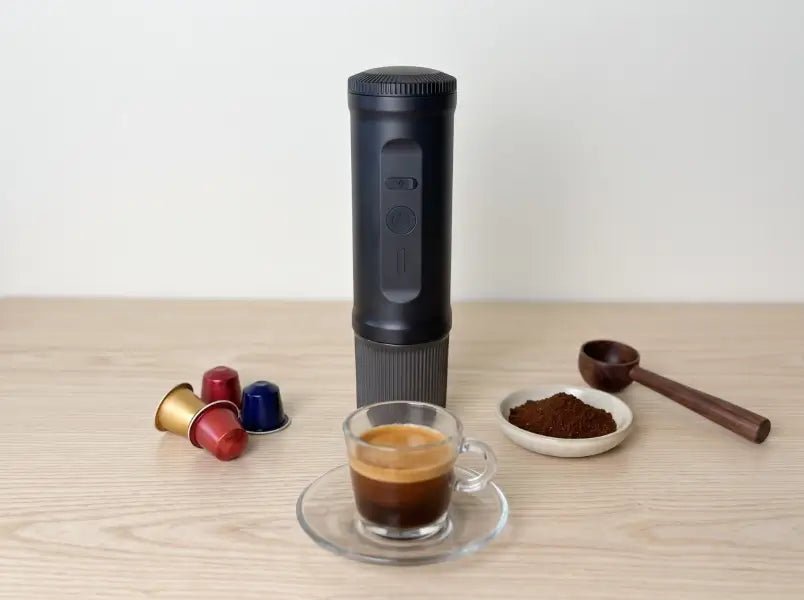 Coffee Pods vs. Ground Coffee for Portable Espresso: Which Should You Choose? - YomiNobo