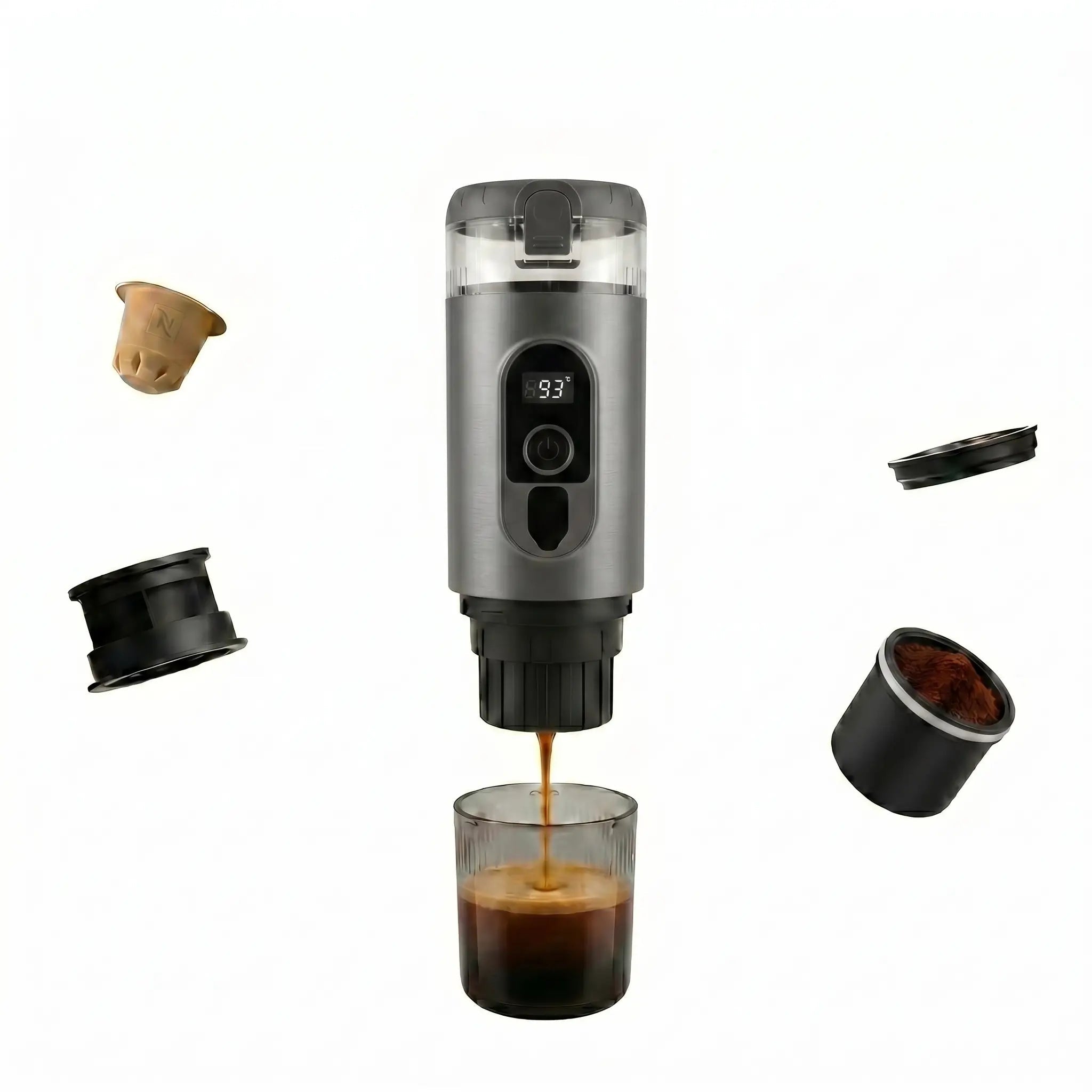 20 Bar Portable Espresso Maker - YomiNobo