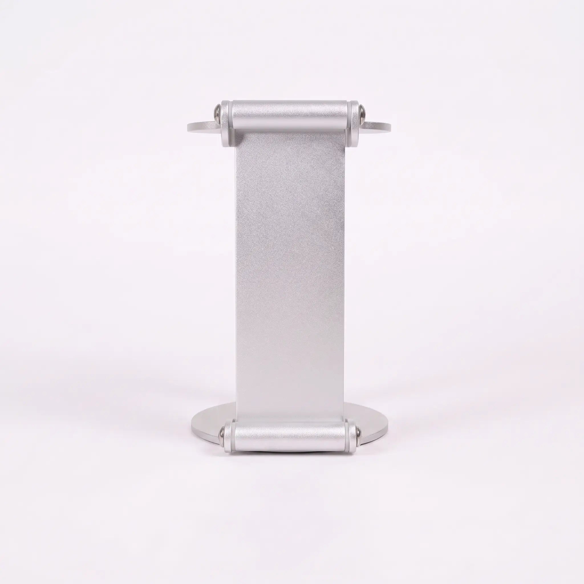 YomiNobo espresso stand side view showing 123mm height clearance
