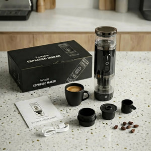 YomiNobo 3 - in - 1 Portable Espresso Machine | 20 Bar & Milk Frother - YomiNobo