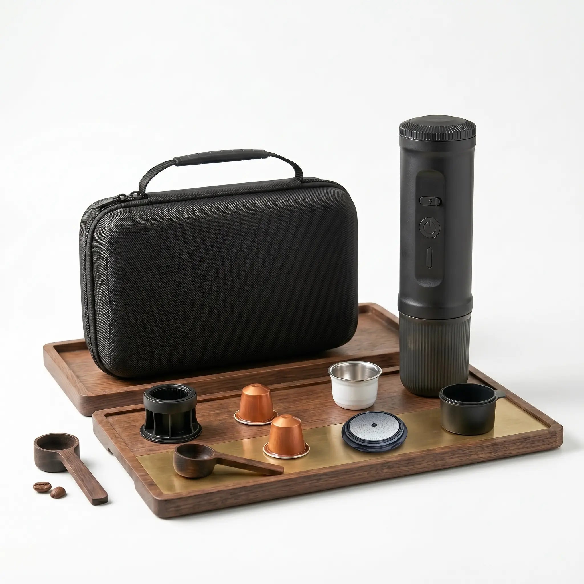 YomiNobo Travel Espresso Machine with Case - YomiNobo